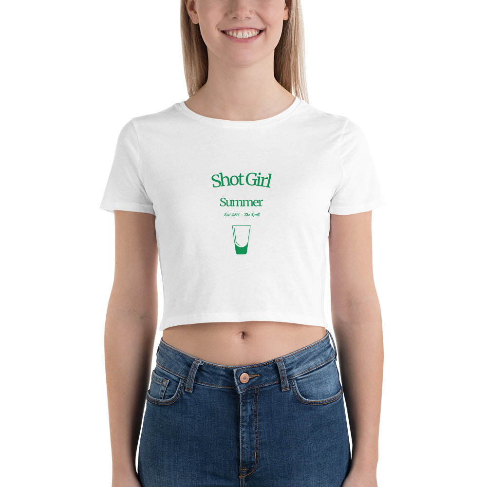 Shot Girl Summer Crop Tee